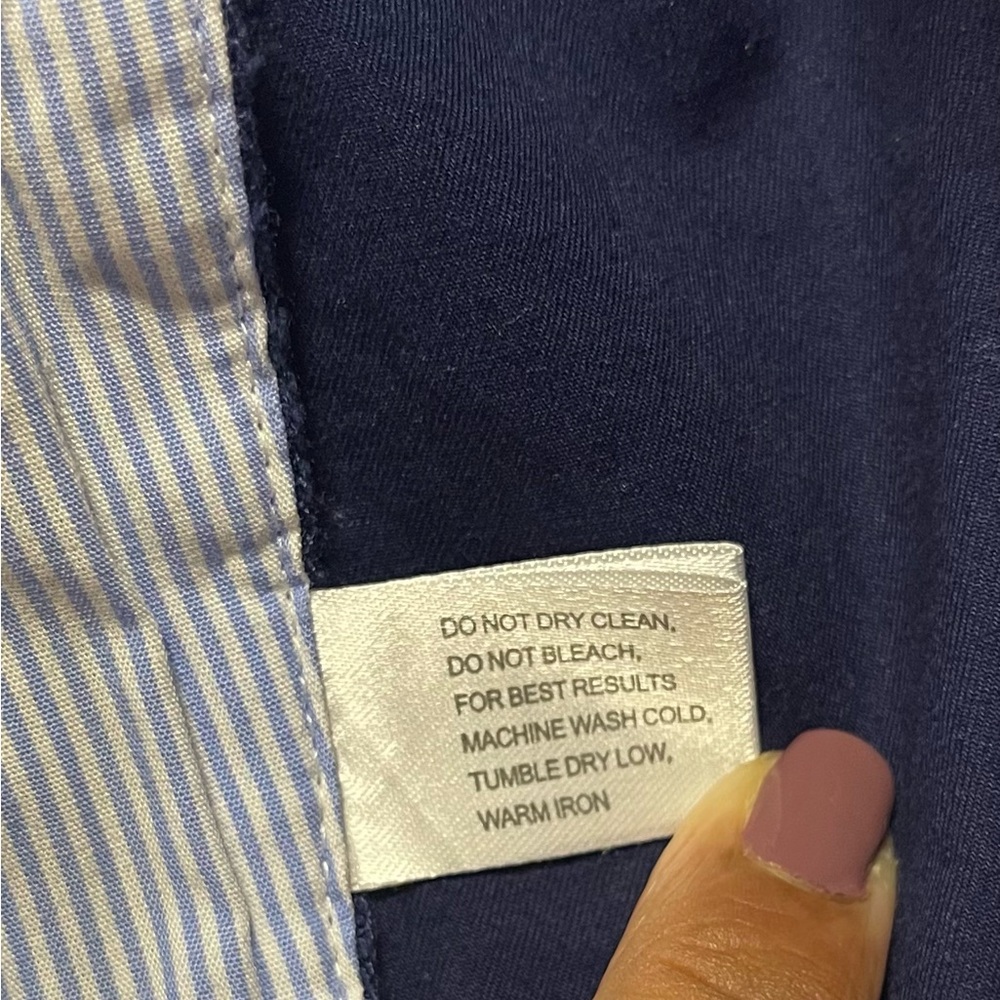 Peter Millar Men’s Navy Patterned Flat Front Shor… - image 4